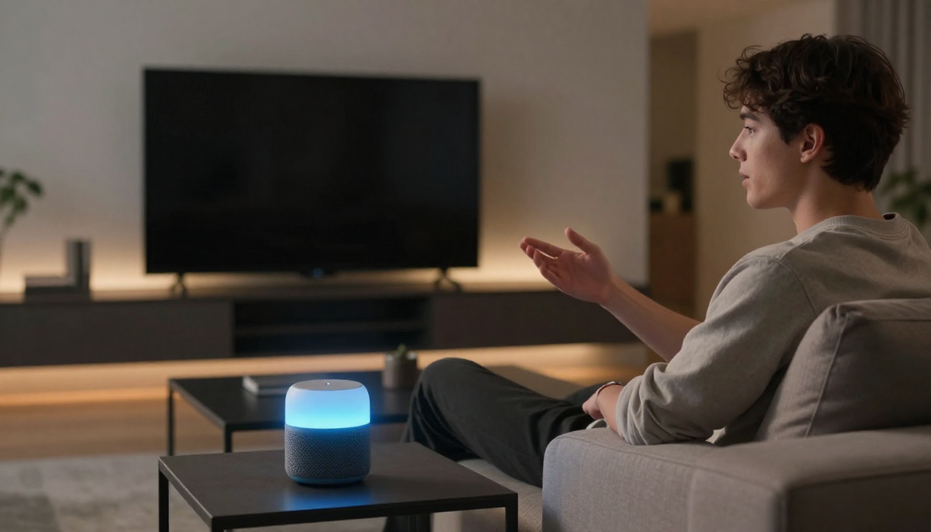 Voice-controlled smart home devices such as Alexa or Google Home